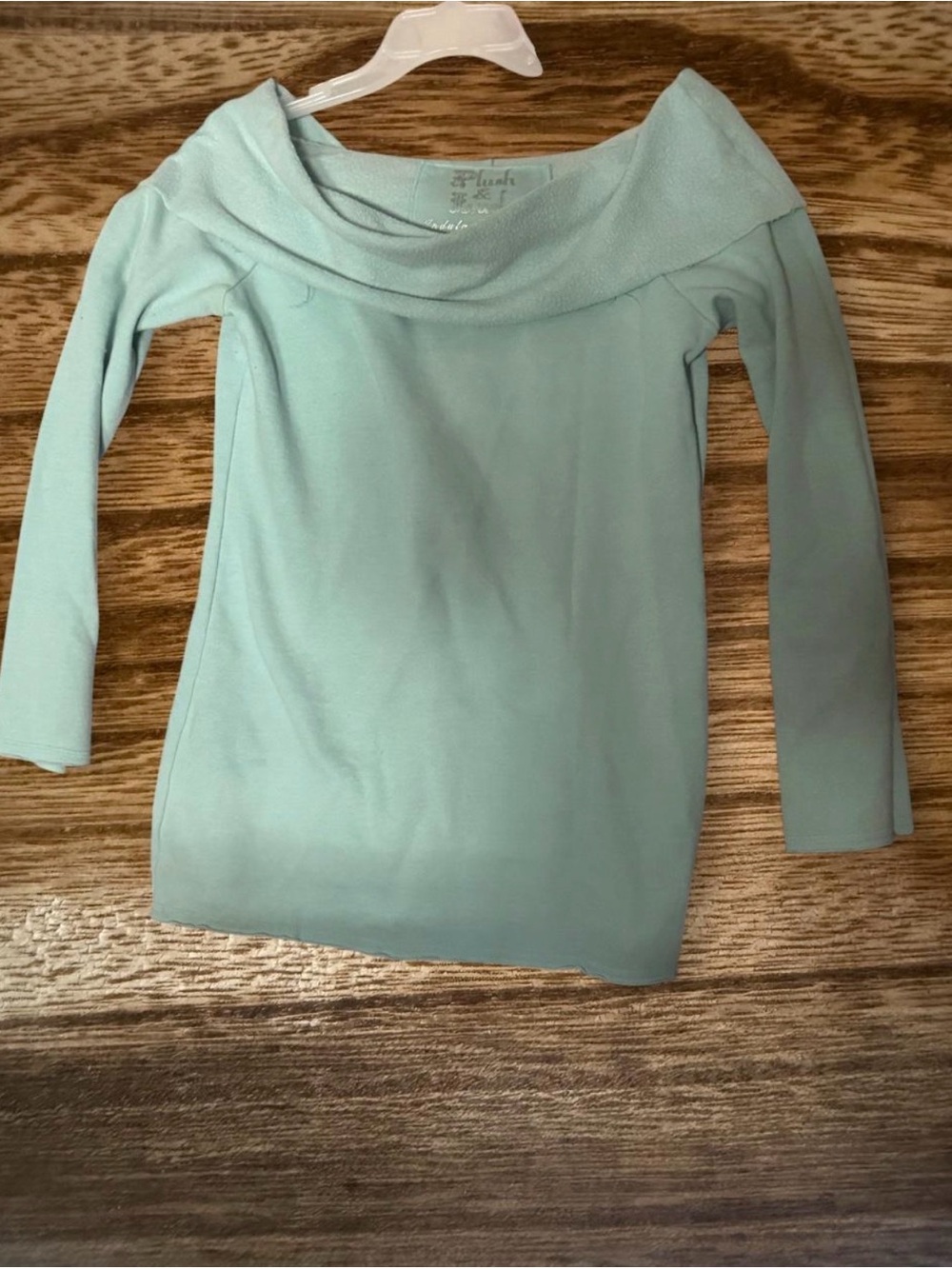 Plush & Plush Mint Green Fleece Hoodie